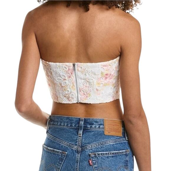 NWT! Bardot Lila Corset Bustier Top in Sunny Floral - Size 8 (MSRP $119) - Picture 6 of 13